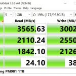 Lenovo ThinkStation P920 CrystalDiskMark