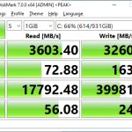 SKHynix P31 Gold 1TB CrystalDiskMark 1GB