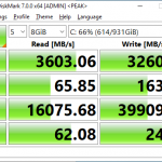 SKHynix P31 Gold 1TB CrystalDiskMark 8GB