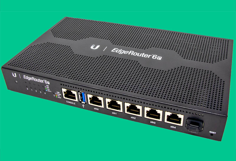 Ubiquiti EdgeRouter 6P Moving Up the Stack -