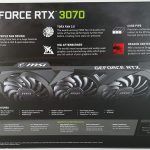 MSI RTX 3070 Ventus 3x OC Box Back