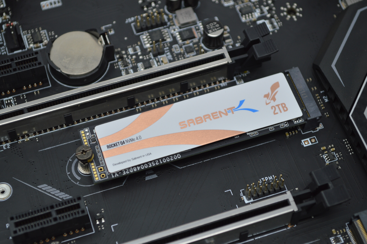 Sabrent Rocket 2TB PCIe Gen4 M.2 NVMe SSD