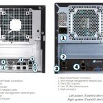 TrueNAS Mini X Plus Rear Comparison