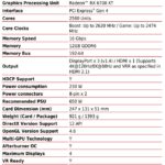 MSI Radeon RX 6700 XT MECH 2X 12G OC Specifications