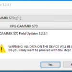 ADATA XPG Gammix S70 1TB Firmware Update