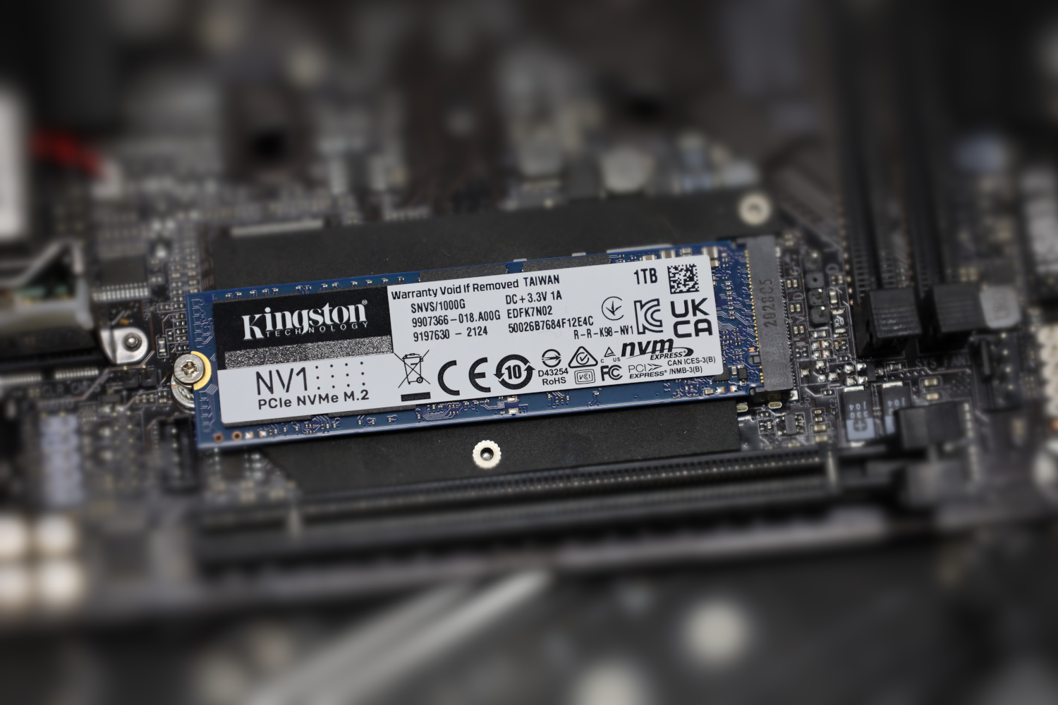 Kingston 1TB NVMe SSD - ServeTheHome