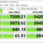 KLEVV CRAS C920 1TB CrystalDiskMark 1GB