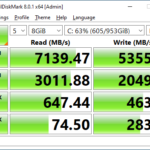 KLEVV CRAS C920 1TB CrystalDiskMark 8GB