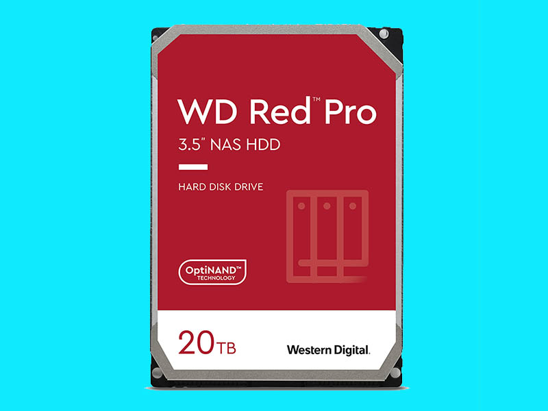 WD Red Pro 20TB Launched with Wickedly Weak Workload Rating
