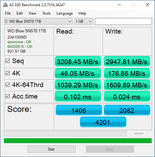 WD Blue SN570 1TB NVMe SSD - Page 2 of 3