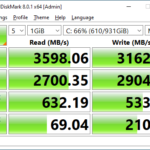 WD Blue SN570 1TB CrystalDiskMark 1GB