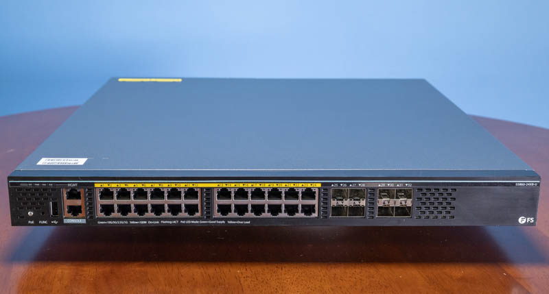 FS 48-Port Gigabit Stackable Managed Enterprise Ethernet Switch -   Europe