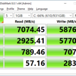 Sabrent Rocket 4 Plus 1TB CrystalDiskMark 1GB