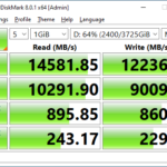 Areca 1886 4N8i RAID10 CrystalDiskMark 1GB