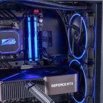 Falcon Northwest Talon AMD Ryzen 7950X Internal Powered On Fan And Radiator