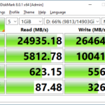 HighPoint SSD7540 Raid0 CrystalDiskMark 1GB