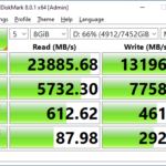 HighPoint SSD7540 Raid10 CrystalDiskMark 8GB