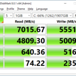 Kioxia XG8 2TB CrystalDiskMark 1GB