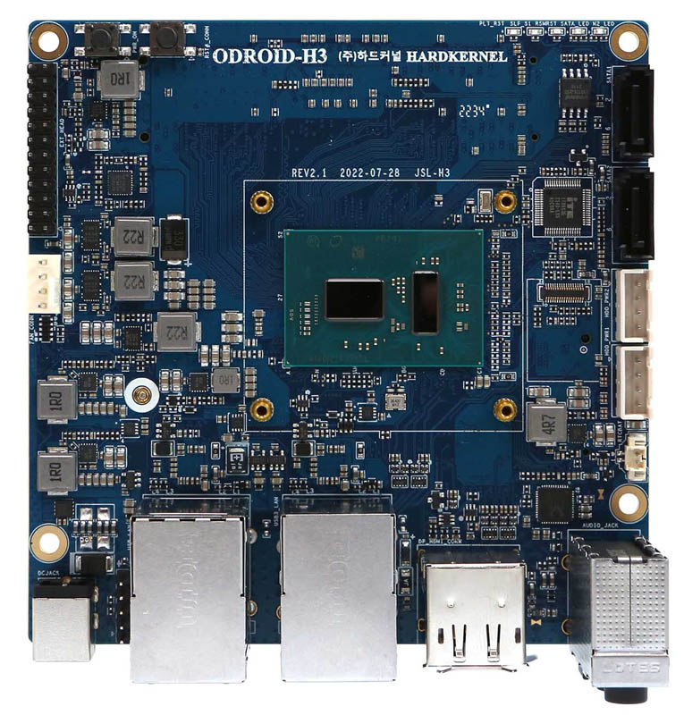 ODROID-H3 and ODROID-H3+ offer Intel Jasper Lake 2.5GbE Development Boards