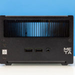 Bleu Jour META 12 Intel NUC 12 Fanless Front