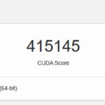 NVIDIA Geforce 4090 FE Geekbench 5 CUDA