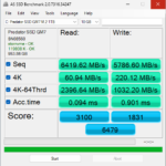 Predator GM7 1TB ASSSD 10GB