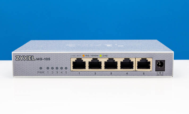Zyxel MG-105 5-port 2.5GbE Switch Review - ServeTheHome