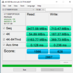 Crucial P3 Plus 1TB ASSSD 10GB Low