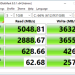 Crucial P3 Plus 1TB CrystalDiskMark 1GB