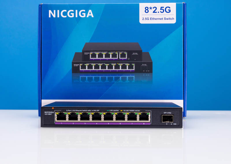 NICGIGA S25-0801 8x 2.5GbE 1x 10GbE Switch Review