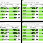 800GB Drives CrystalDiskMark