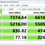 Fanxiang S880 2TB CrystalDiskMark 8GB