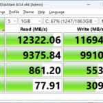 Crucial T700 2TB CrystalDiskMark 1GB