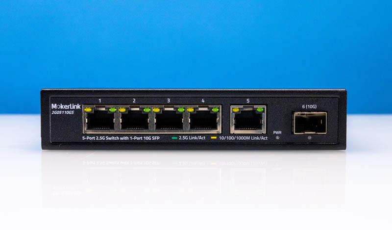 MokerLink 2G05110GS 5-port 2.5GbE 1-port 10GbE Switch Review - ServeTheHome