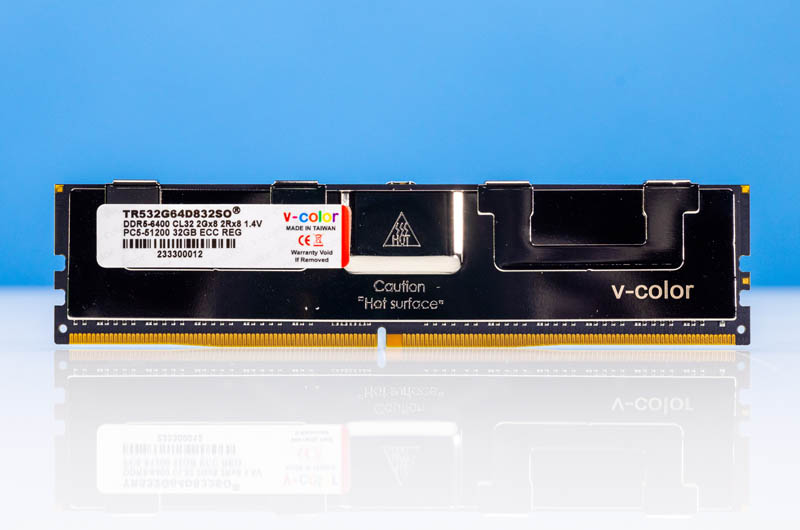 V-Color 256GB 8x 32GB DDR5-6400 RDIMM Kit Mini-Review
