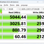 Fanxiang S660 4TB CrystalDiskMark 8GB