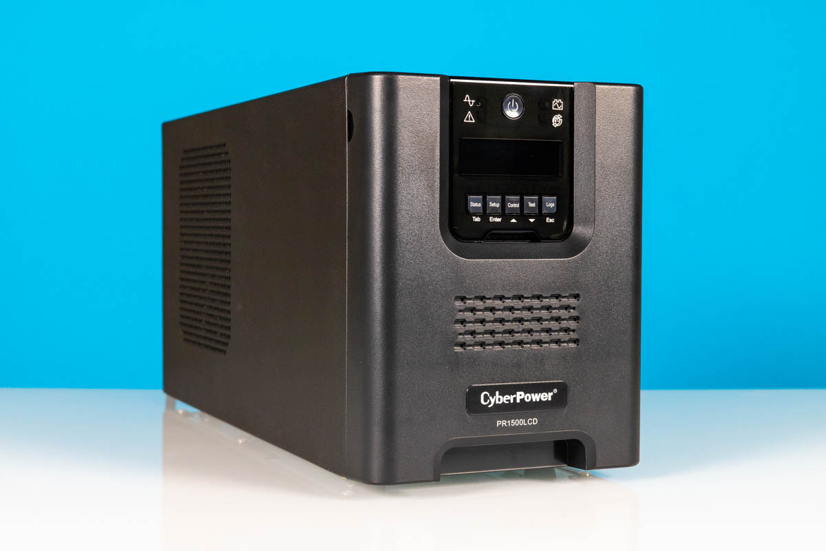 CyberPower PR1500LCD Front Angle - ServeTheHome