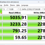 Silicon Power UD90 4TB CrystalDiskMark 1GB