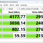 Silicon Power UD90 4TB CrystalDiskMark 8GB