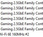 6 Ports Of Realtek RTL8125 In Windows 11