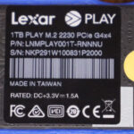 Lexar PLAY 1TB Back