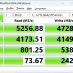 Lexar PLAY 1TB CrystalDiskMark 8GB