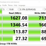 Qotom C3758 Team Group 1TB NVMe SSD CrystalDiskMark