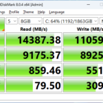 Crucial T705 2TB CrystalDiskMark 8GB