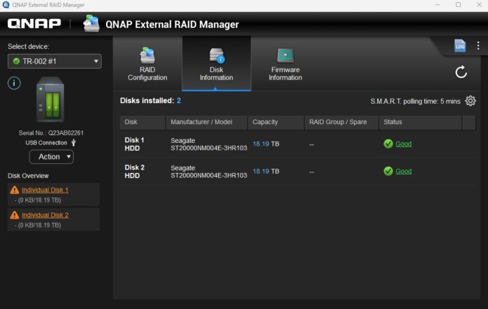 How to Setup RAID on QNAP USB RAID Enclosure