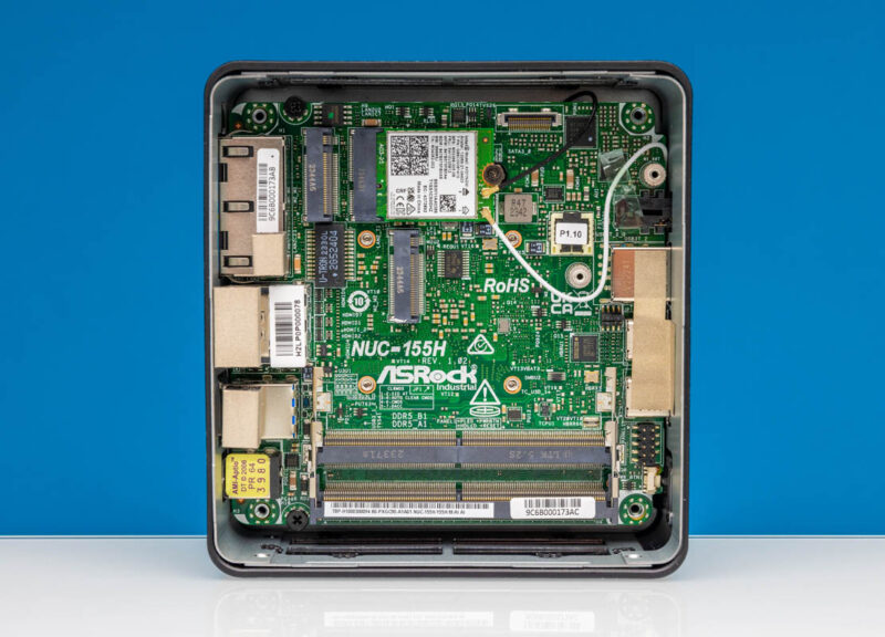 ASRock Industrial NUC BOX 155H Internal Overview