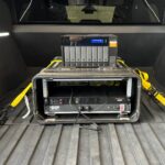 Cybertruck Mobile Data Center With QNAP HDD And Supermicro SSD Test Fitting