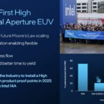 Intel First High NA EUV