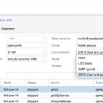 Proxmox VE Backup Compression