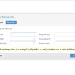 Proxmox VE Backup Retention Options